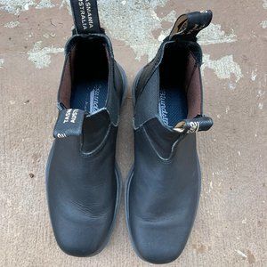 Black Leather Women's Blundstones